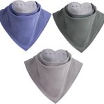 Adult Drool Bandana Bibs, Large Absorbent Special Needs Bibs Set for Teens, Adults, 4+ Years Boy Girl Men Women, 3 Packs